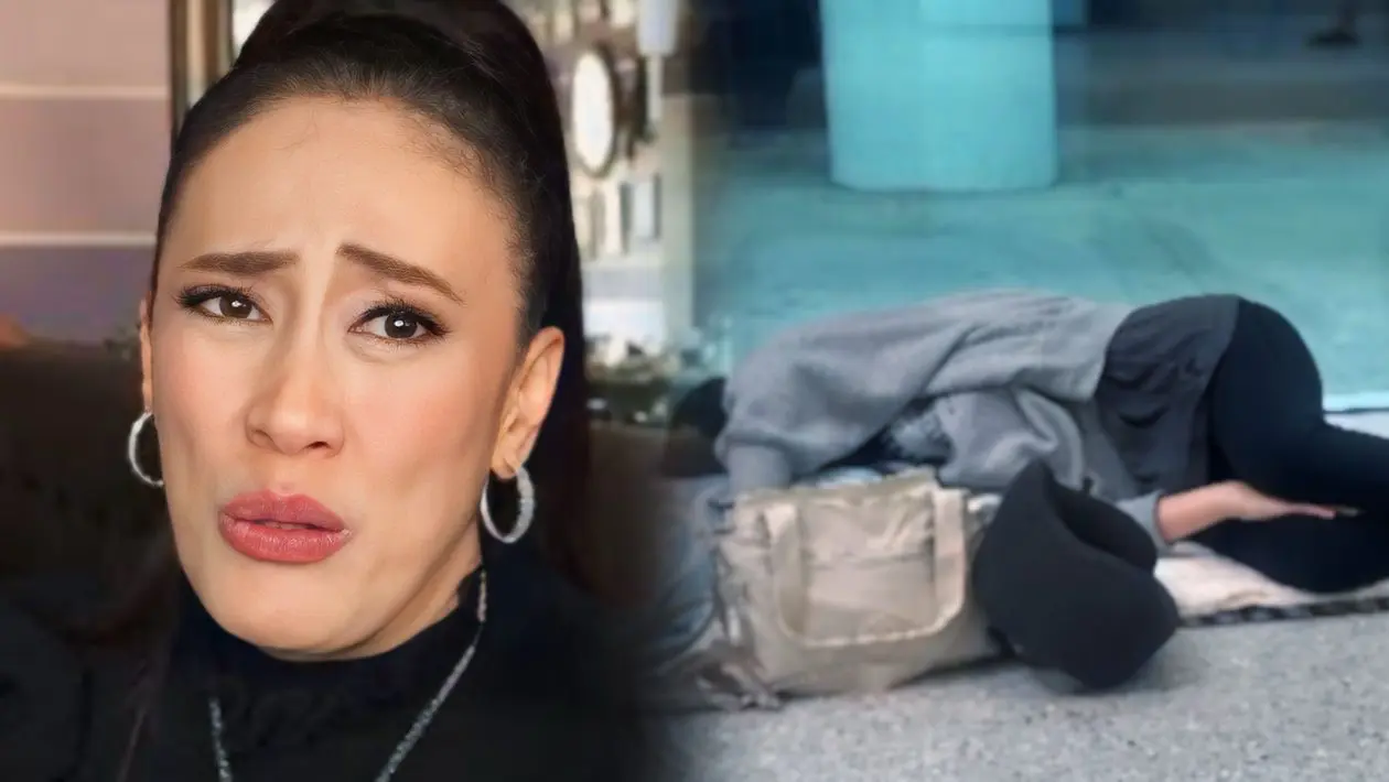 Ai Ai delas Alas mistulang homeless, natulog sa sahig ng Airport