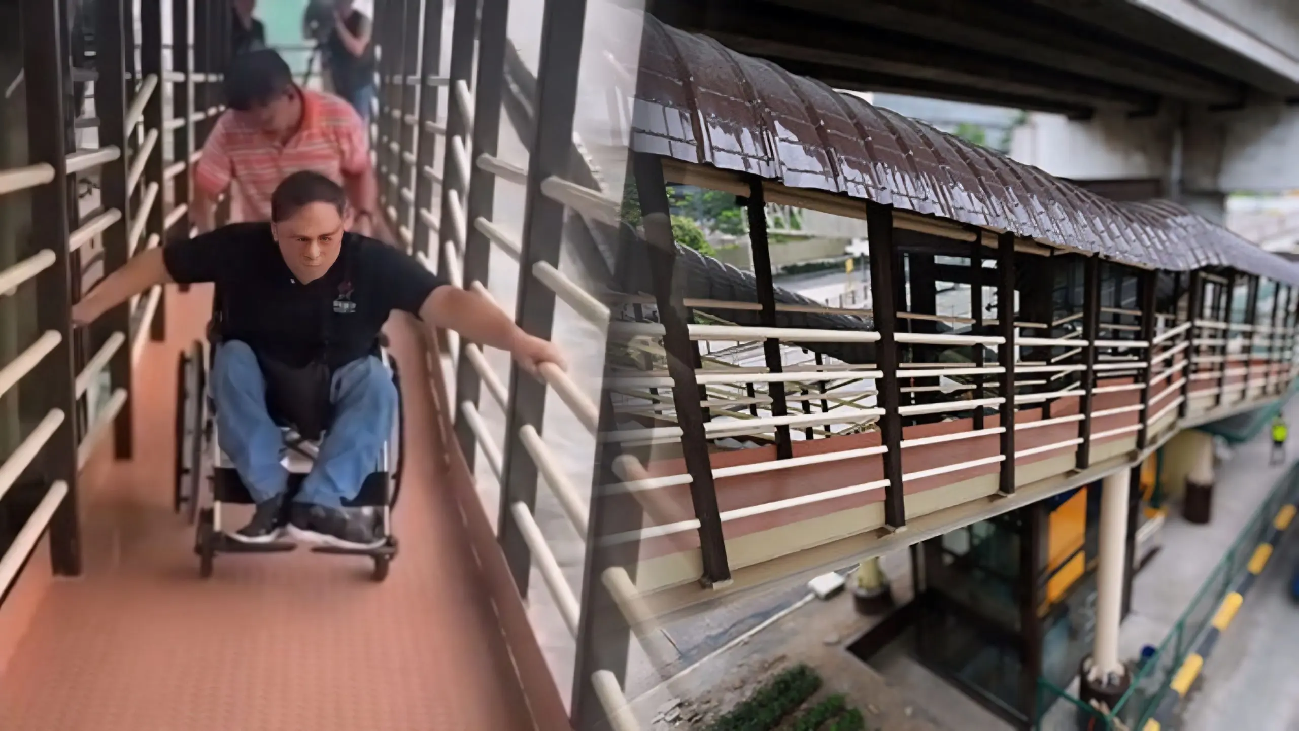 PWD Ramp na pinagawa ng MMDA, parang "Stairway to Heaven"