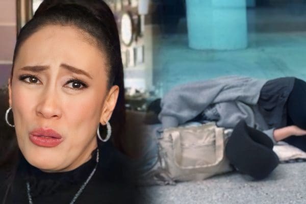 Ai Ai delas Alas mistulang homeless, natulog sa sahig ng Airport